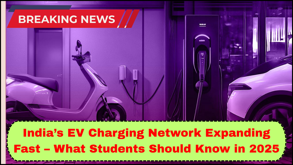 India’s EV Charging Network Expanding Fast – What Students Should Know in 2025