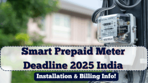 Smart Prepaid Meter Deadline 2025 India | Installation & Billing Info